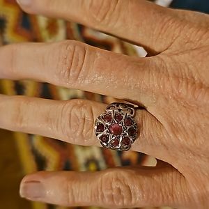 Garnet ring